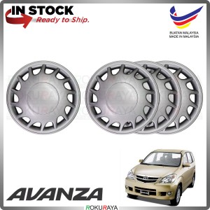 4PCS Toyota Avanza Universal R14'' Inch Car Wheel Cover Tyre Center Hub Cap Steel Rim Accessories Parts