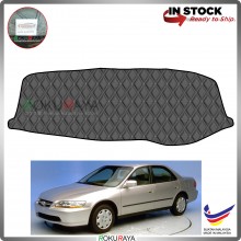 [BLACK LINE] Honda Accord S84 S86 (6th Gen) 1998-2002 Front Dashboard Cover Black Leather PU PVC Car Accessories Local