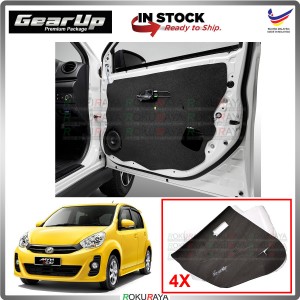 Perodua Myvi Lagi Best Icon New Gear Up Door Comfort Vibramat Deadening Sound Proof Heat Insulation Mat Car Accessories