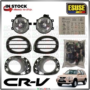 Honda CRV CR-V 1997 RD1 RD2 RD3 JDM ESUSE Chrome Spot Light Spotlight Fog Lamp Original Bumper Car Accessories Parts
