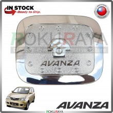 [CHROME] Toyota Avanza Old Wellstar ABS Plastic Fuel Gas Tank Cap Garnish Moulding Cover Trim Car Accessories Parts