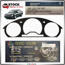 [CARBON KEVLAR] Mercedes Benz W210 AMG Howell Manual Automatic Meter Panel Garnish Decoration Cover Car Accessories