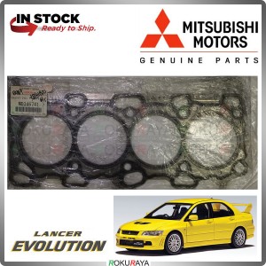 [MD346741 ORIGINAL GENUINE] Mitsubishi Evolution Evo 5 6 7 Gasket Cylinder Head Metal Engine Oil Piston Parts