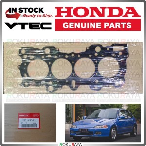[12251-P30-014 ORIGINAL GENUINE] HONDA VTEC B16A B16B B18C Gasket Cylinder Head Metal Engine Oil Piston Parts