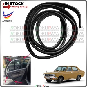 1PCS REAR Datsun Sunny B110 Side Door Glass Rubber Seal Cover Gasket Insulation Weather Strip