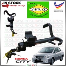 LOCKTECH by VISITLOCK THAILAND [AUTO] Honda City SEL Safety Anti Theft Brake Pedal Lock Car Accessories Parts