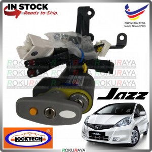 LOCKTACT MY [AUTO KEYSTART] Honda Jazz GE Fit 2nd Gen 2008 Safety Anti Theft Brake Pedal Lock with Relay + Socket