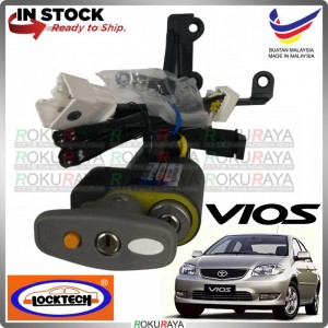 LOCKTECH THAILAND [AUTO KEYSTART] Toyota Vios NCP42 1st Gen 2003 Safety Anti Theft Brake Pedal Lock with Relay + Socket