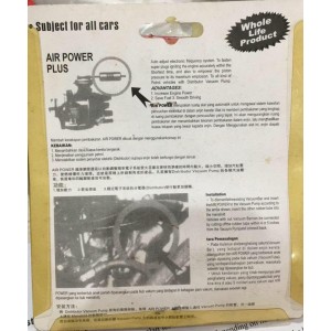 HKS Fuel Filter Air Power Plus Japan Technology Vaccumm Pump Distributor - Increase Engine Power , Save Fuel , Smooth Drive