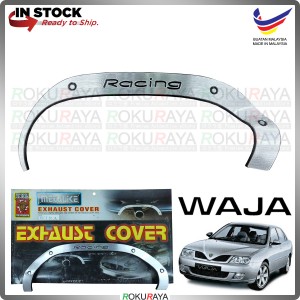 [KHL METALIKE] Proton Waja Chrome Rear Bumper Muffler Exhaust Garnish Moulding Cover Trim Car Accessories