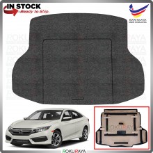 [GREY CARPET] Honda Civic FC 2016 Rear Bonnet Spare Tyre Tire Tayar Cover Hard Board Papan Car Local Parts