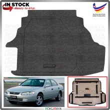 [GREY CARPET] Toyota Camry XV20 ACV20 Rear Bonnet Spare Tyre Tire Tayar Cover Hard Board Papan Car Local Parts