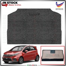 [GREY CARPET] Perodua Iriz Rear Bonnet Spare Tyre Tire Tayar Cover Hard Board Papan Car Local Parts