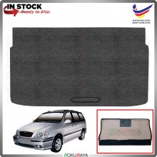 [GREY CARPET] Naza Ria Kia Carnival Rear Bonnet Spare Tyre Tire Tayar Cover Hard Board Papan Car Local Parts