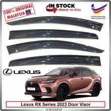 [11CM WIDTH] Lexus RX350 450 500 ALA10 ALH10 Original AG Rain Sun Wind Deflector Door Visor Air Press Car Accessories