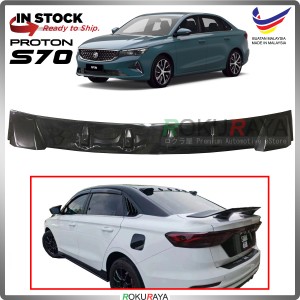 [Vortex Generator Diffuser] Proton S70 2023 Rear Wing Glass Spoiler Visor Windscreen Sun Shade Car Acc