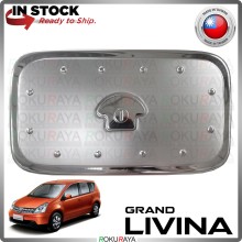 [CHROME] Nissan Grand Livina WELLSTAR TAIWAN ABS Plastic Fuel Gas Tank Cap Garnish Moulding Cover Trim Car Acc