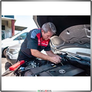 Honda Mechanic Magnetic Leather Car Cover Mat Dirt Water Scatch Resistance Mudguard Fender Protector Clean Working New