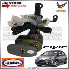 LOCKTECH THAILAND [AUTO KEYSTART] Honda Civic FD 2006-2011 Safety Anti Theft Brake Pedal Lock with Relay + Socket