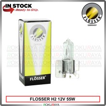NARVA FLOSSER GERMANY H2 12V 55W 100W Halogen Bulb Light - 1PCS