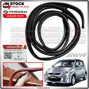 68141-BZ020 FRONT RIGHT Perodua Myvi 2005-2011 Run Channel Glass Door Rubber Seal Cover Gasket Insulation Weather Strip