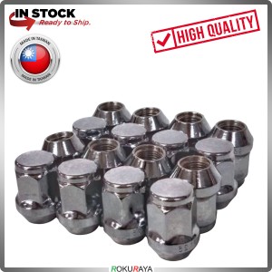 19MM - M12 x 1.5 Hexagon Sport Rim Wheel Nut Lug Nut Whee Spacer Kereta Nat Besi Racing Myvi Wira Waja