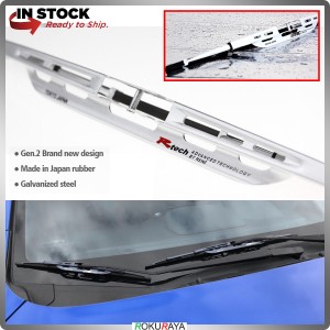 ORI RTECH JAPAN Car Wiper Perodua Proton Toyota Honda Mazda Nissan Hyundai Suzuki Alza Myvi Axia Bezza Wira Saga BLM FLX
