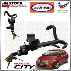 LOCKTECH THAILAND [MANUAL] Honda City TMO 2008 2013 Safety Anti Theft Brake Pedal Lock Car Accessories Parts