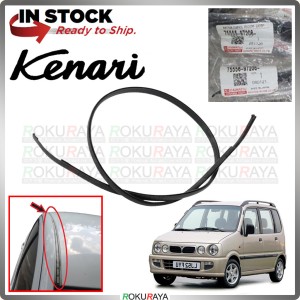 75555-97208 1PCS RIGHT Original Perodua Kenari Roof Drip Bumbung Top Moulding Rubber Seal Cover Gasket Insulation Weather Strip