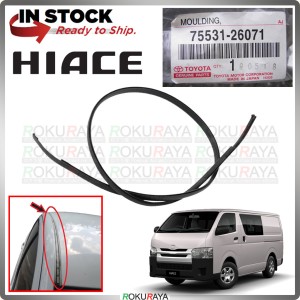 [ORIGINAL] 1PCS Toyota Hiace KDH200 Roof Drip Bumbung Top Moulding Rubber Seal Cover Gasket Insulation Weather Strip