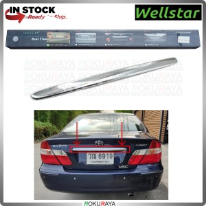 [CHROME] Toyota Camry ACV30 WELLSTAR Rear Back Boot Trunk Tail Gate Garnish Cover Bonnet Moulding Car Accessories
