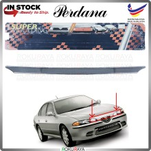 [CHROME] Proton Perdana V6 Sei Old Front Hood Bonnet Top Center Grill Garnish Cover Moulding Car AccessoriesGarnish