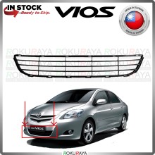 Toyota Vios NCP93 ABS Plastic Front Bumper Bottom Mesh Garnish Moulding Molding Car