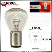 MORRISON BIG GLASS 1016 1156 1141 1157 P21/5W 12v35w Halogen Bulb Light Lamp Lampu Mentol - 1PCS