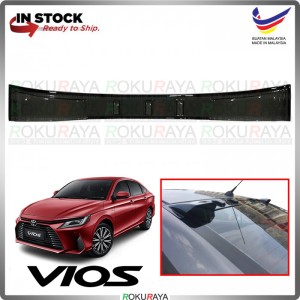 [Vortex Generator Diffuser] Toyota Vios 4th Gen 2023 Rear Wing Glass Spoiler Visor Windscreen Sun Shade Car Accessories