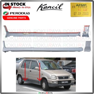 Perodua Kancil 1999 Original APMP Side Skirt Skirting ABS Plastic Bodykit Double Side Tape