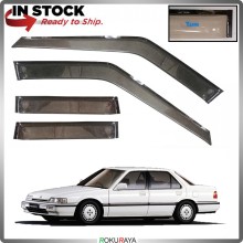 [YASUI GOODPOINT] Honda Accord SI 1985-1989 Chromax Original Rain Door Visor Air Press Wind Deflector Car Acc Local
