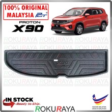 Proton X90 SUV Custom Fit Original PE Non Slip Rear Trunk Boot Cargo Tray Car Accessories