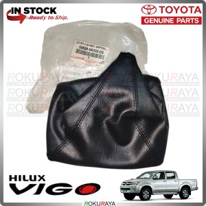 58808-0K030-C0 Toyota Hilux Vigo Fortuner 4WD LOW GEAR Original Lever Gaitor Leather Boot Cover