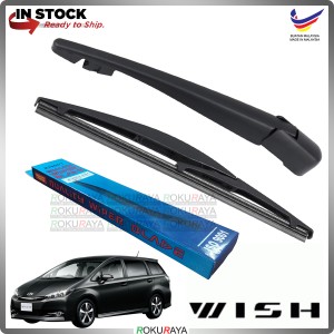 Toyota Wish Legend New Old AE10 AE20 Rear Tail Wiper Blade Arm Rubber Set Car Accessories Parts