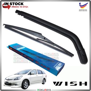 Toyota Wish Legend New Old AE10 AE20 Rear Tail Wiper Blade Arm Rubber Set Car Accessories Parts