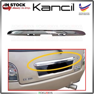 Perodua Kancil New Lampu Bulat Rear Back Boot Trunk Tail Gate Garnish Cover Bonnet Moulding Car Accessories