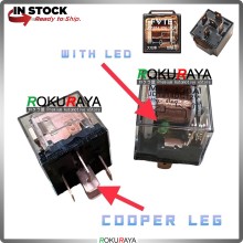 [87A] Universal Automotive Car Relay 12V 100A 5 Pin LED - Head Fog Lamp Light Fans Fuel Pump Horn Starter