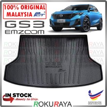 GAC GS3 EMZOOM 2G 2024 Malaysia Local PCT Custom Fit Original PE Non Slip Rear Trunk Boot Cargo Tray Car Accessories
