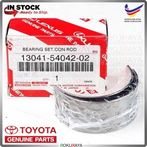 13041-54042-02 Genuine Original Toyota Universal Engine Piston BEARING, CONNECTING ROD 130415404202