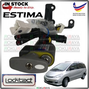 LOCKTACT MY [AUTO KEYSTART] Toyota Estima ACR30 Safety Anti Theft Brake Pedal Lock with Relay + Socket