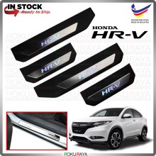 [BESI with LED] Honda HRV HR-V RU 2013-2020 Stainless Steel Chrome Side Sill Kicking Plate Garnish Moulding Cover Trim