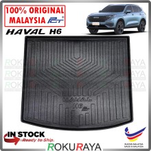GWM Haval H6 2024 Malaysia Local PCT Custom Fit Original PE Non Slip Rear Trunk Boot Cargo Tray Car Acc