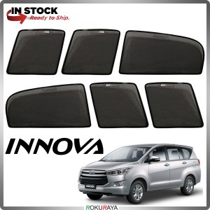 [6PCS] Toyota Innova 2G 2016-2022 OEM Custom Fit Magnetic Sun Shade Sunshade
