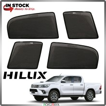 Toyota Hilux Revo Rogue Rocco OEM Custom Fit Magnetic Sun Shade Sunshade